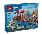 Lego® City 60422 - Крайбрежно Пристанище С Товарен Кораб