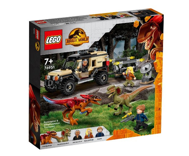Lego® Jurassic World 76951 - Превоз На Пирораптор И Дилофозавър