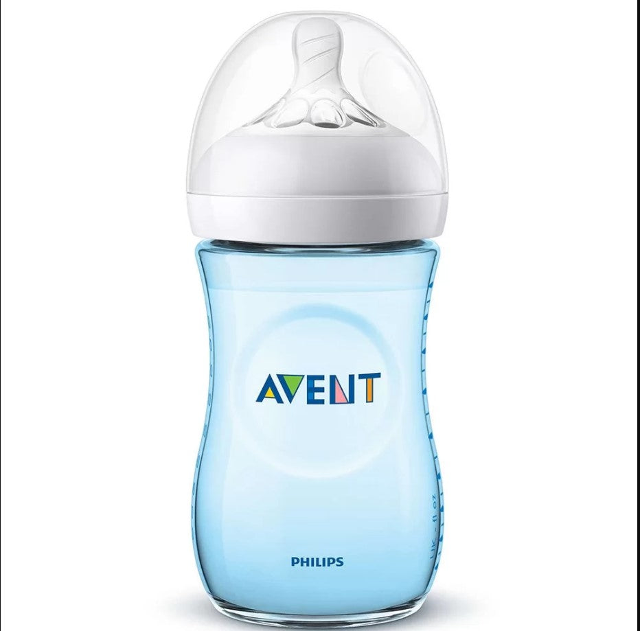 Шише Natural 2.0 - 260 Мл - Pp Син - Шишета За Хранене - Philips Avent - BebeMama