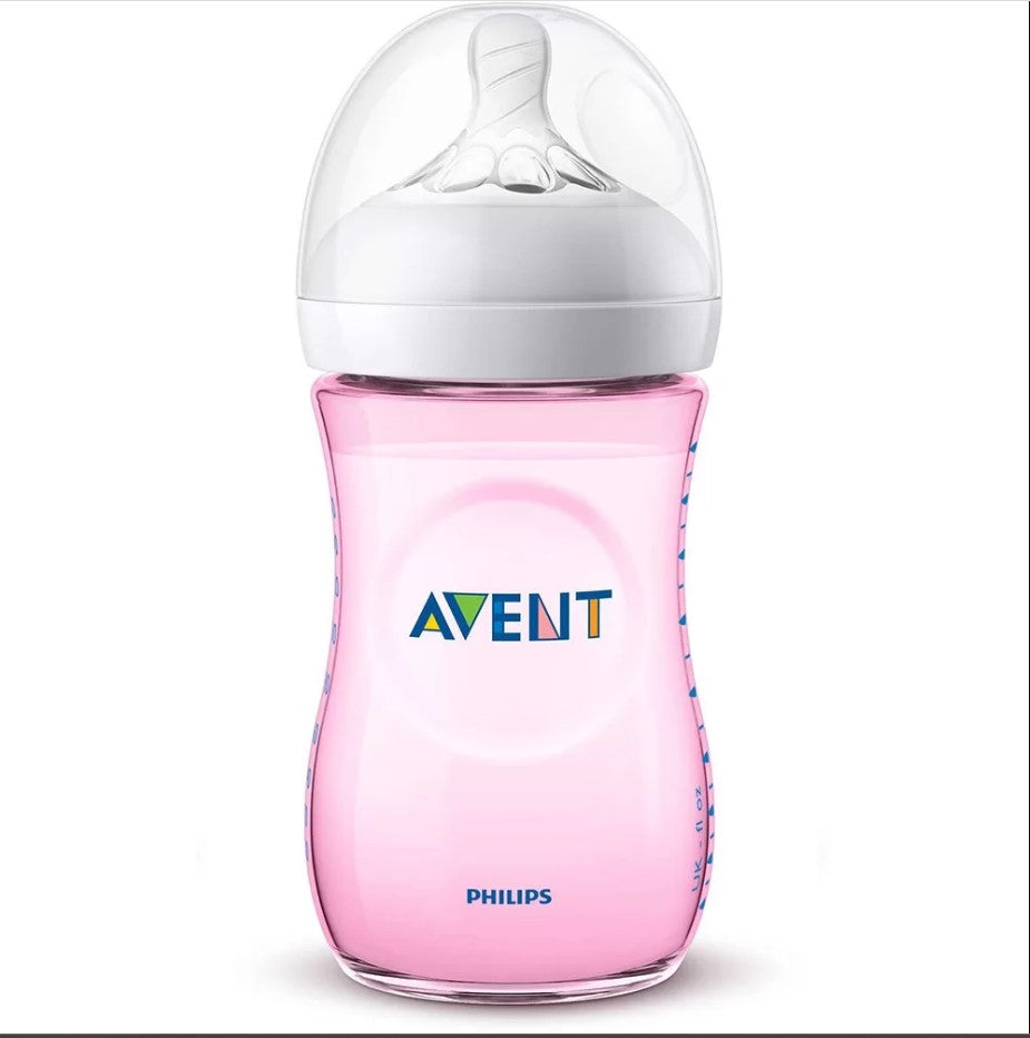 Шише Natural 2.0 - 260 Мл - Pp Розов - Шишета За Хранене - Philips Avent - BebeMama
