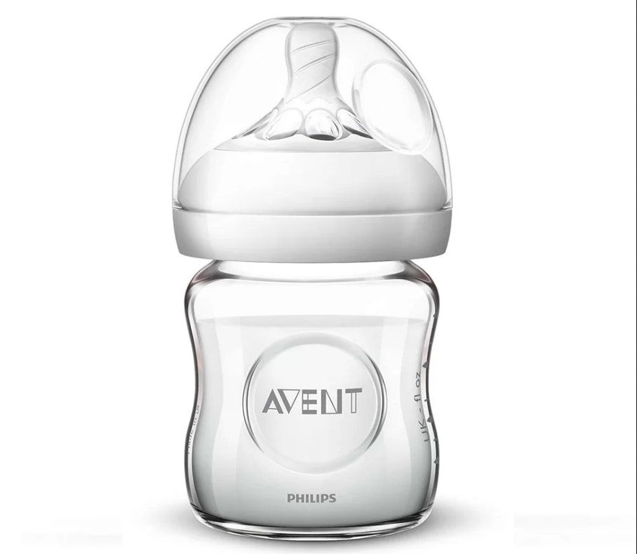 Шише Natural 2.0 - 120 Мл - Стъкло - Шишета За Хранене - Philips Avent - BebeMama