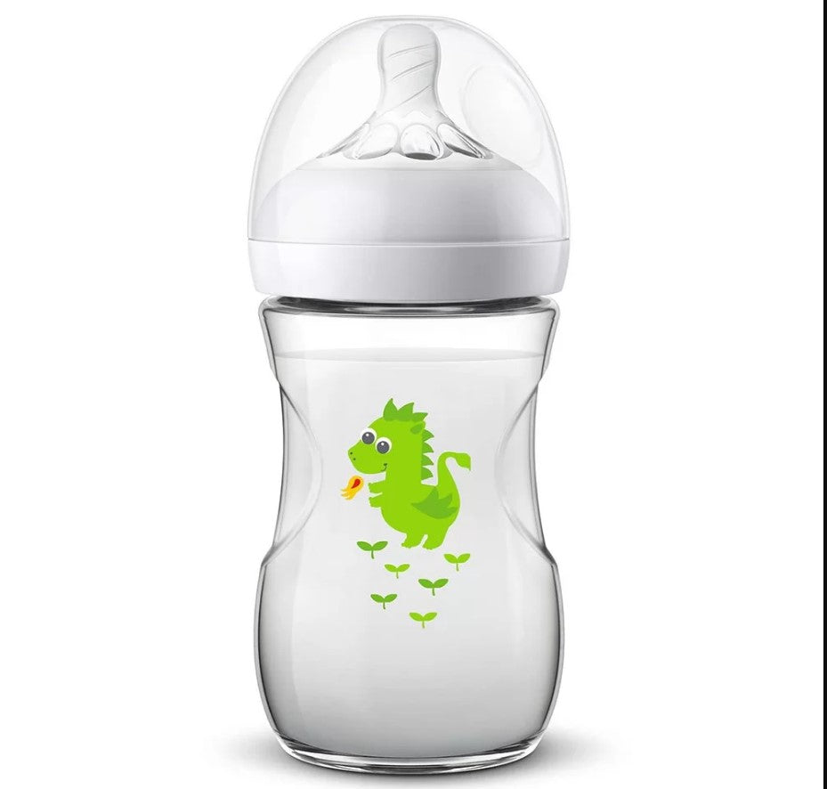Шише Natural 2.0 - 260 Мл - Pp - Дракон - Шишета За Хранене - Philips Avent - BebeMama