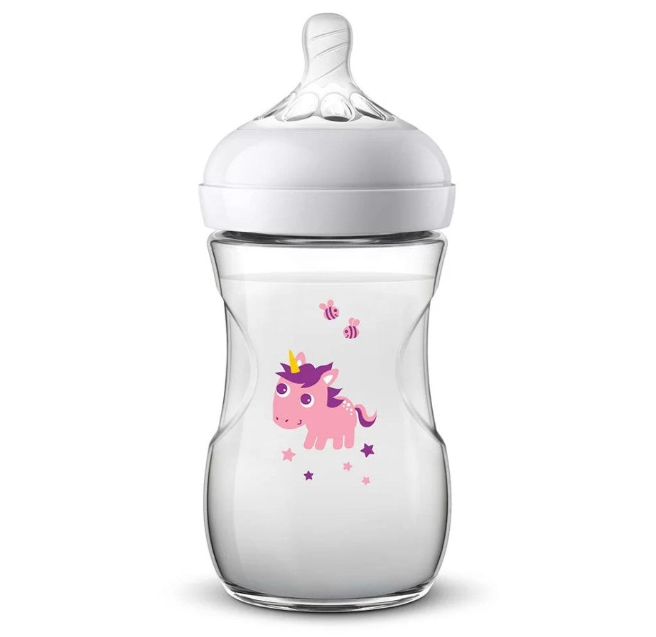 Шише Natural 2.0 - 260 Мл - Pp - Еднорог --- BebeMama