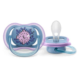 Залъгалка Ultra Air Philips Avent + Стерилизаторна Кутия, 6-18 М., Риба Балон/М.Конче, 2 Бр.