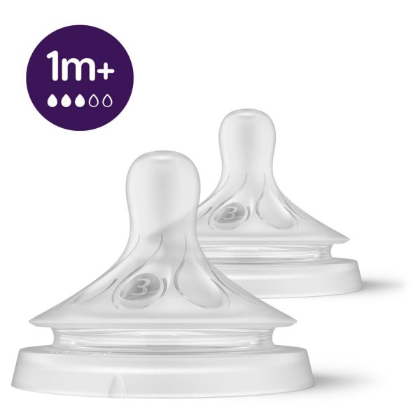 Philips Avent Биберон Natural Response 3.0 Flow 3 1М+