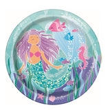 Eu Хартиени Чинийки 8бр. Mermaid 23см. Unique