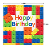 Салфетки 16бр. Building Blocks Unique