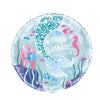 Фолиев Балон Mermaid 45см. Unique