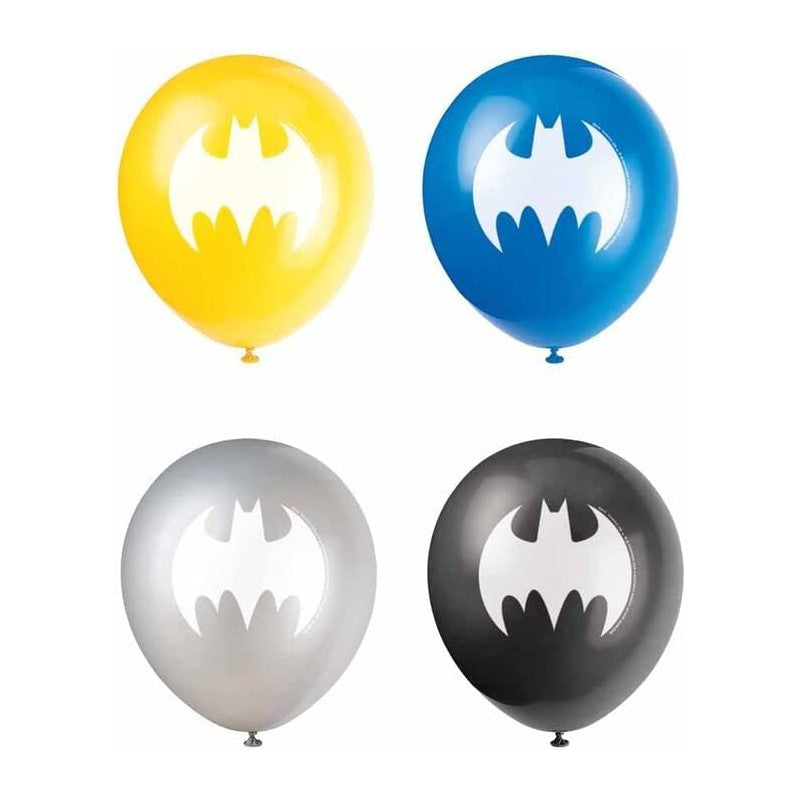Комплект 8бр. Балони Batman 30см. Unique