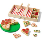 0167 Дървена Пица - Дървени Играчки - Melissa And Doug - BebeMama