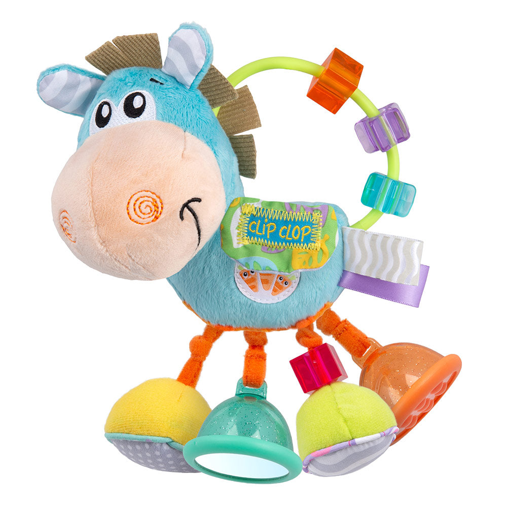 Дрънкалка Кончето Хоп Троп Refresh, 3м+, Синя Playgro
