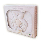 Peluche Dove Grey Pique Одеяло 110х150 См Italbaby