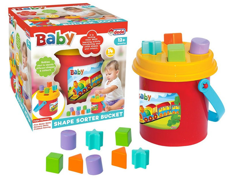 Găleată cu sortare obiecte într-o cutie 16x16x18