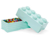 Lego® Кутия За Съхранение - Тухличка 8, Светло Синя