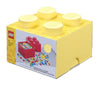 Lego® Кутия За Съхранение - Тухличка 4, Жълта