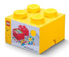 Lego Кутия За Съхранение - Тухличка 4, Жълт Цвят