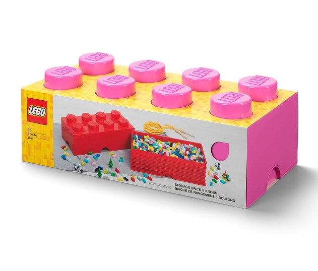 Lego® Кутия За Съхранение - Тухличка 8, Лилава
