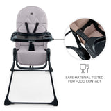 Binci Столче За Хранене Grey Kinderkraft