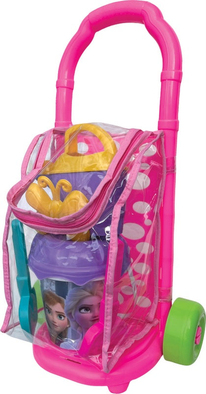 Кофа Карета С Плажен Комплект Фроузен 31Х21Х57 - Играчки За Плаж - TheSmileOfYourBaby - BebeMama
