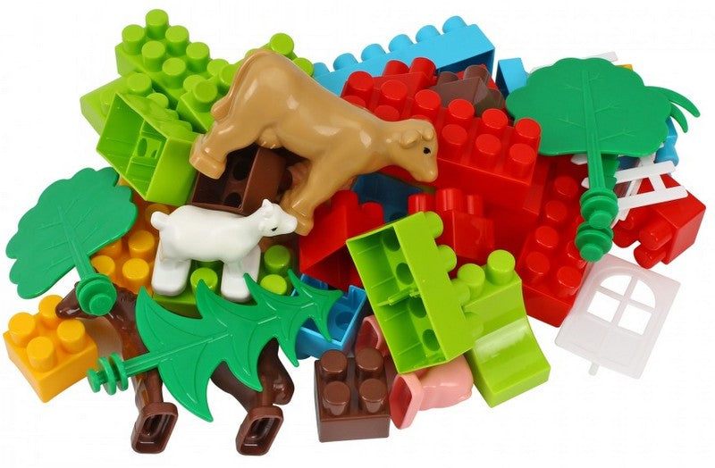 Fermă Constructor cu animale într-un plic 37X15X11