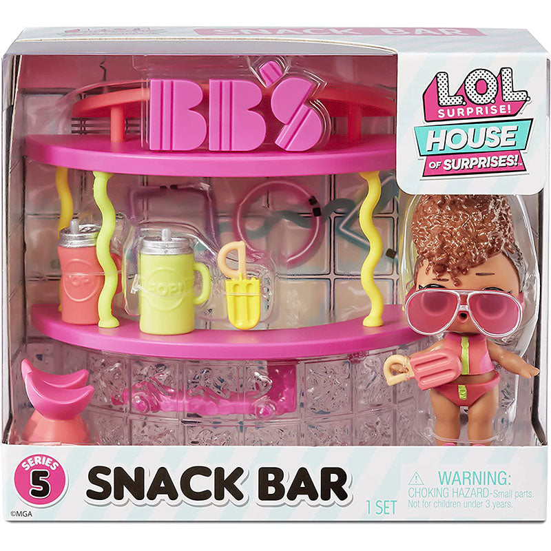 Lol Omg House Of Surprises Сет С Кукла Snack Bar Mga