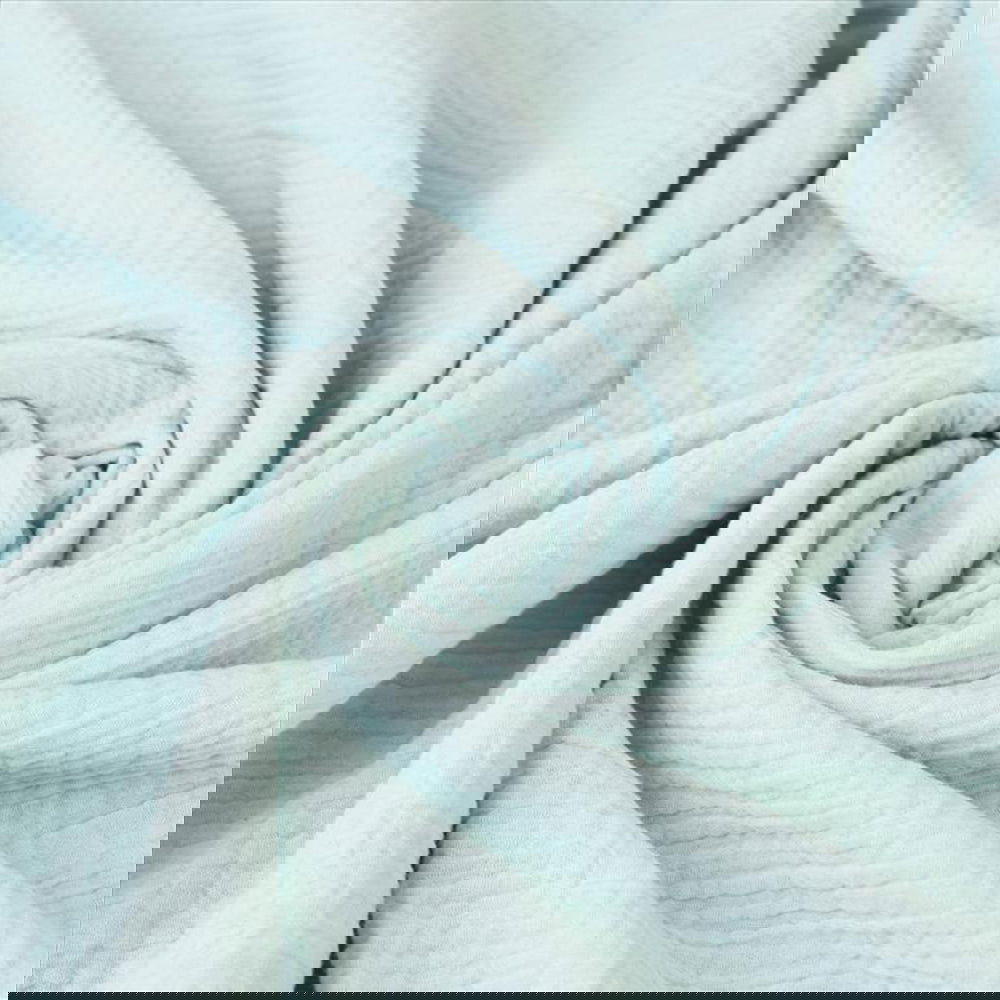 0371 Одеяло Muslin 80Х120 Зелено 33 --- BebeMama
