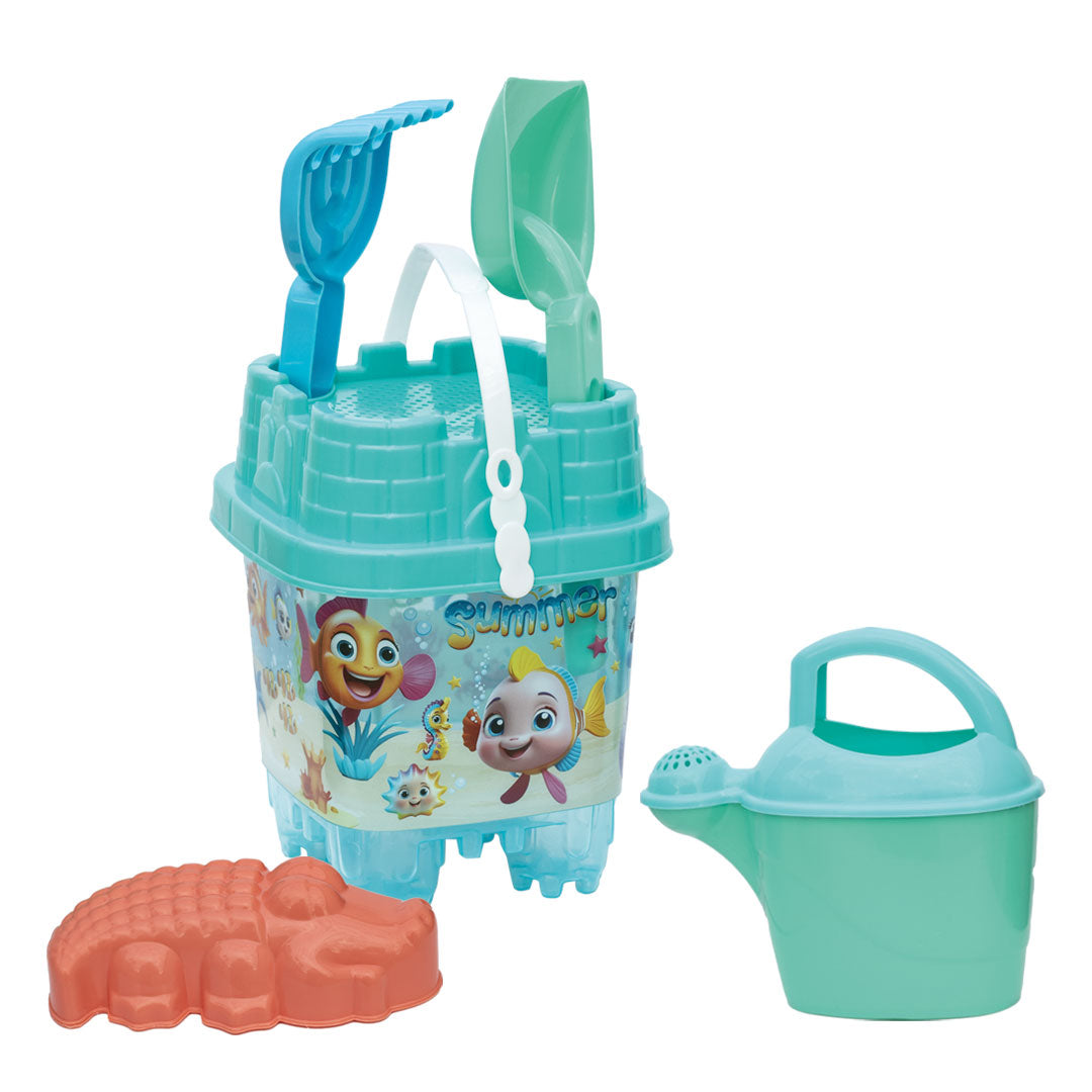 Găleată Castel cu Stropitoare și Formă Mare Aqua 33X16X16