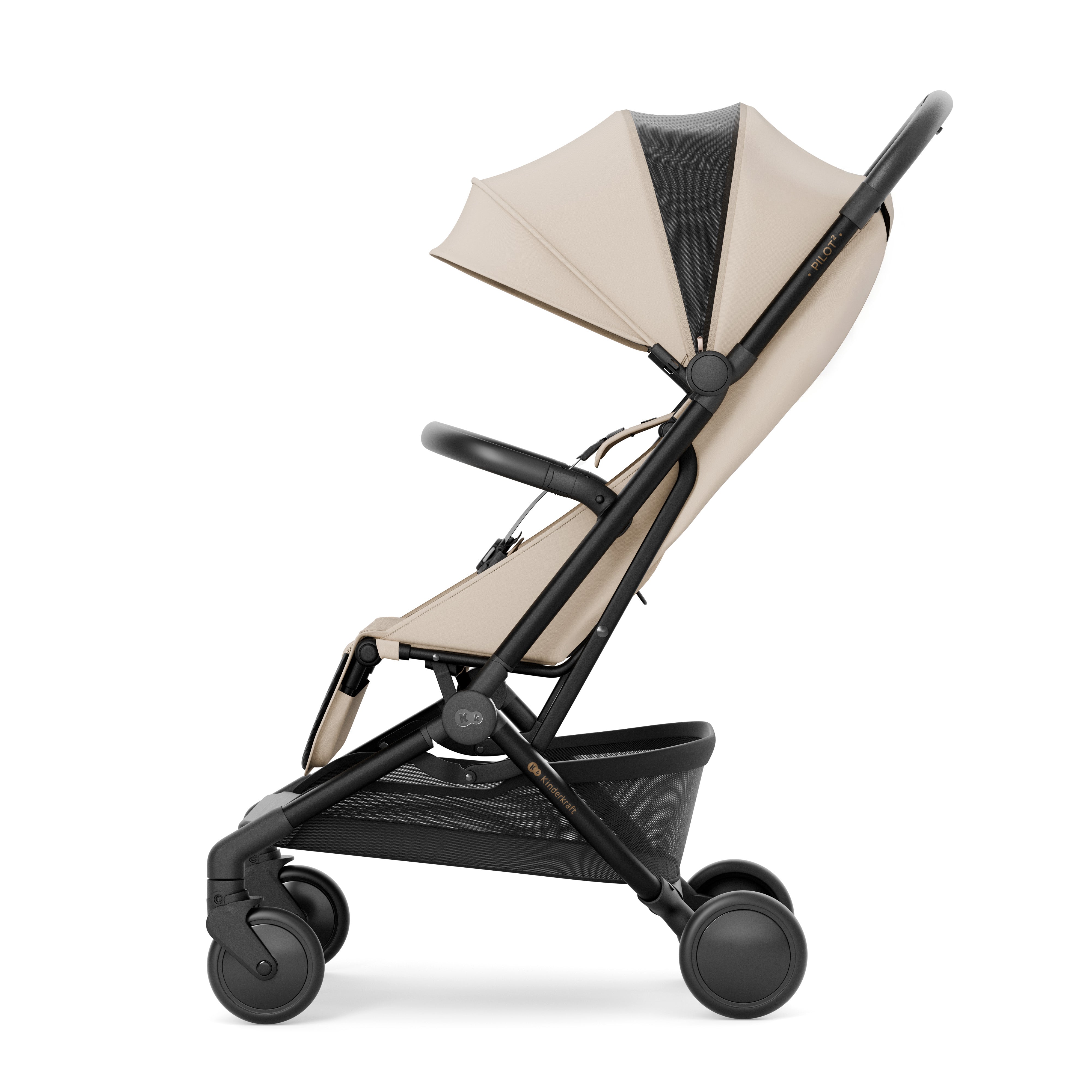 Pilot 2 Бебешка Количка Soft Beige Kinderkraft