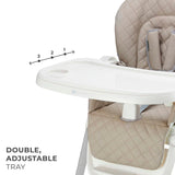 Tulo Столче За Хранене Beige Kinderkraft