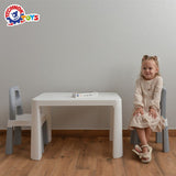 Masă pentru copii detașabilă 75x54x47 cu cutie 75x10x63