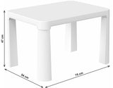 Masă pentru copii detașabilă 75x54x47 cu cutie 75x10x63
