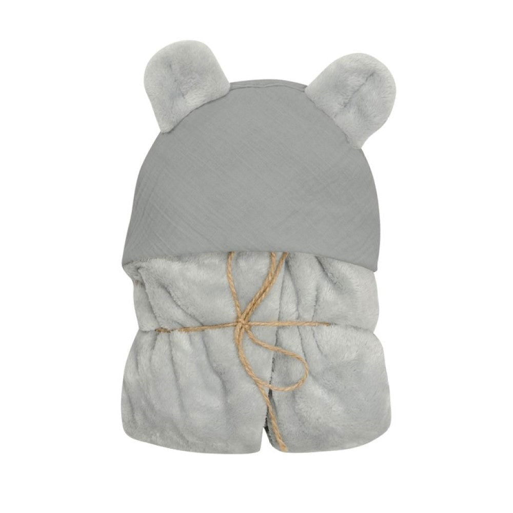 0444-02 Oдеяло Koala С Качулка 95Х95См. - Одеяла - Baby Matex - BebeMama
