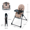 Binci Столче За Хранене Beige Kinderkraft