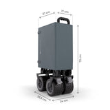 Rollster Сгъваема Количка За Деца Anthracite Kinderkraft