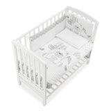 B.side White Кошара+матрак+сет 4ч. Kuku Grey Italbaby
