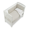B.side White Кошара+матрак+сет 4ч. Pois D. Grey Italbaby