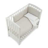 B.side White Кошара+матрак+сет 4ч. Pois D. Grey Italbaby