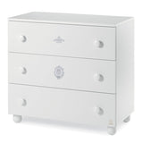 Baby Chic Скрин 3ч.como Бял Italbaby