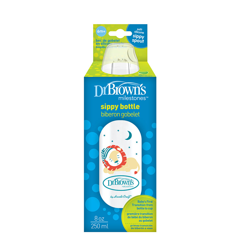 Sticlă 250 ml pui de leu