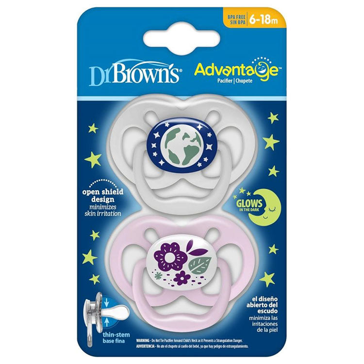 Pa22003 Intl Зал. Етап 2 Светещи Розов 2 Броя Dr. Brown`s