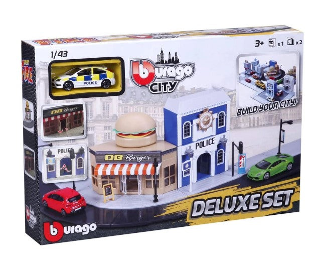 Bburago - Street Fire City: Делукс Комплект 1/43