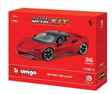 Bburago Kit - Комплект За Сглобяване 1:24 - Ferrari Sf90 Stradale
