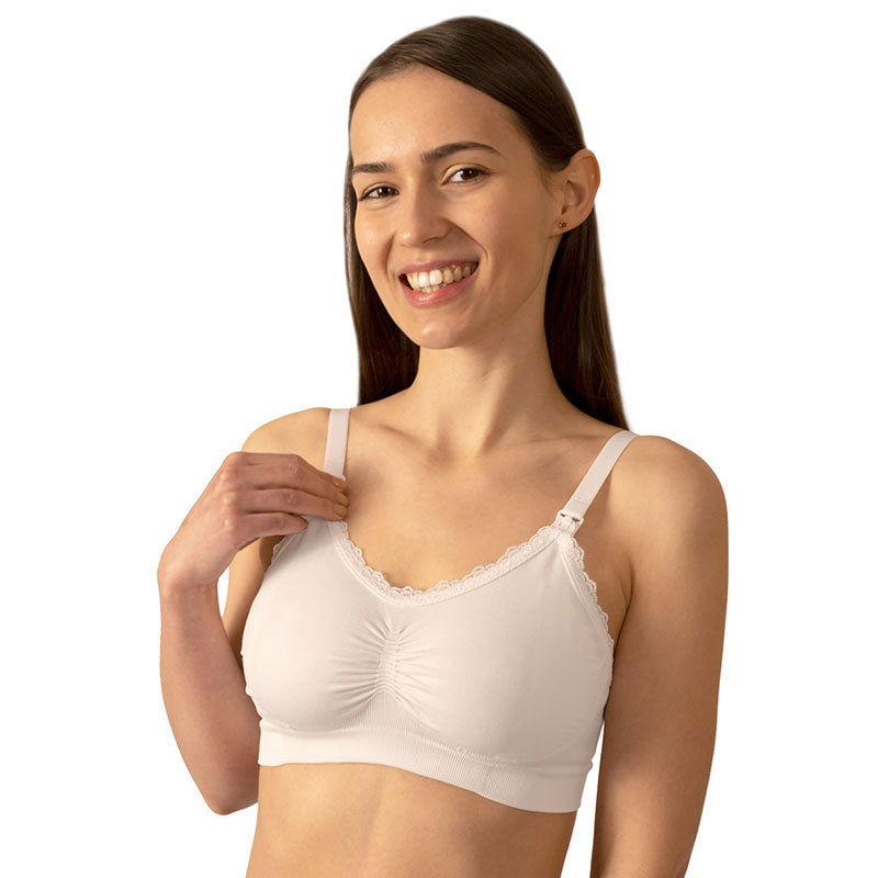 585/09 Сутиен За Кърмачки D80-85 Бял --- BebeMama