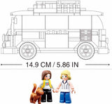 Конструктор Sluban Микробус Т1 227 Ел. 3 Фигурки 33х24х6 Julia
