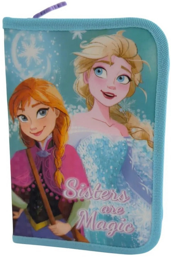 Несесер Фроузен 21 Х14 Х 4 С 1 Цип С 2 Отделения С Места За 44 Химикала И Молива 3 Места Да Линия Острилка И Гума Julia