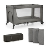 Kinderkraft Joy Simple 2 Бебешка Кошара Dark Grey