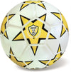 Minge de fotbal galbenă 23 cm 360 g