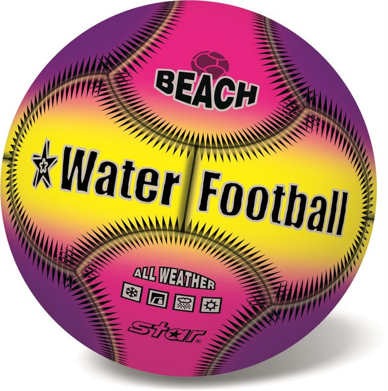 Minge de fotbal cu apă fluorescentă, 3 culori, 14 cm