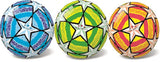 Minge de fotbal cu stele, 3 modele, 23 cm