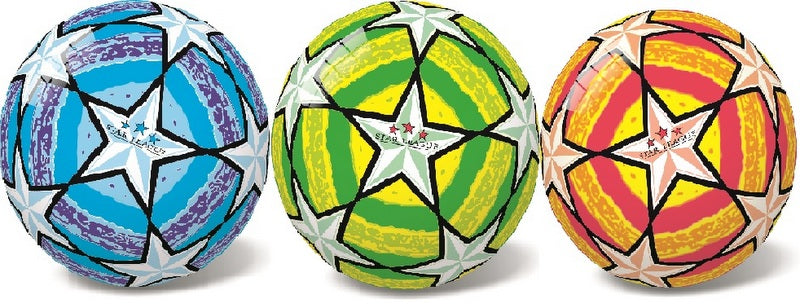 Minge de fotbal cu stele, 3 modele, 23 cm